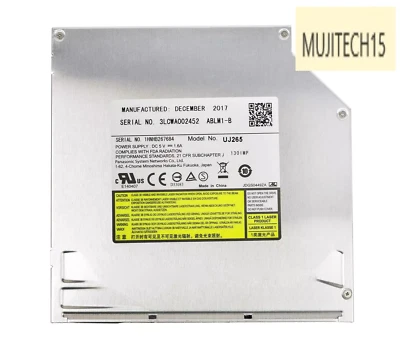  UJ265 Slot Load Blu-ray Burner Player 12.7mm SATA Optical Disc Drive - Image 1 of 4