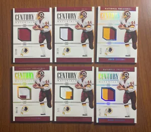 2017 National Treasures #89 John Riggins Century Materials Patch - Full Set 1/1 - Picture 1 of 8