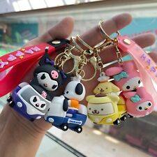 NEW! Sanrio Keychain Cute Kuromi Doll Car Keychain Bag Pendant Small Gift HOT!