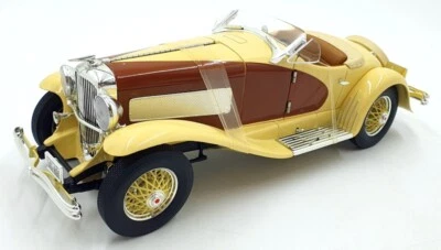 Auto World 1/18 Scale AW305/06 - 1935 Duesenberg SSJ Speedster - Yellow/Brown - Image 1 of 4