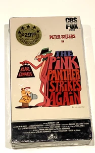 THE PINK PANTHER STRIKES AGAIN VHS TAPE SEALED - Bild 1 von 7