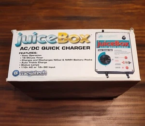 Megatech JuiceBox AC/DC Quick Charger - MTC3804 - New In Box - R/C Car, Airplane - Picture 1 of 6