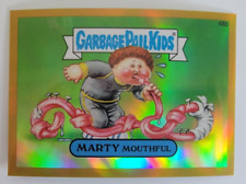 2014 GARBAGE PAIL KIDS GPK CHROME SERIES 2 GOLD REFRACTOR #48B MARTY MOUTHFUL