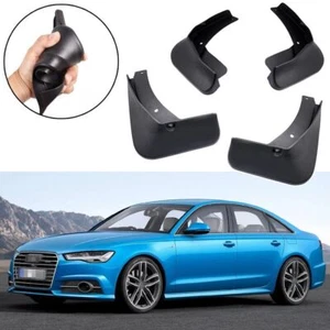 Car Mud Flaps Splash Guards Fender Mudguard for Audi A6 Saloon S Line 2015-2018 - Picture 1 of 9