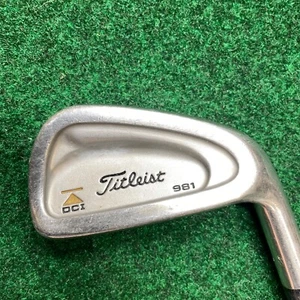 Titleist DCI 981 4-iron Titleist R-flex steel shaft Tech Power tour velvet RH - Picture 1 of 11
