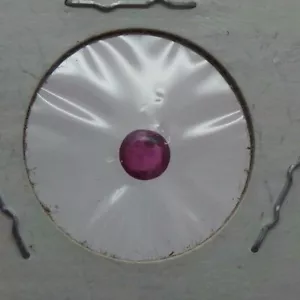 NATÜRLICHER RUNDER RUBIN 5,00 MM APXT. .50 Karat AI-381 - Bild 1 von 6