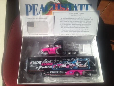 JEFF BURTON #99 Exide Battery Racing Team 1997 RCCA 1/64 Transporter & Car SET - Image 1 of 4