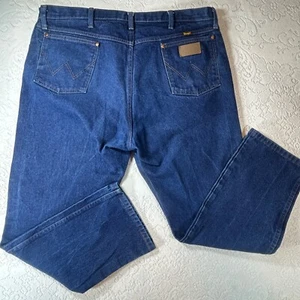 Wrangler Jeans Herren 42x30 Blau Cowboy Schnitt 13MWZ Western Rodeo American Denim - Bild 1 von 12