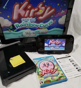 Kirby and the Rainbow Curse Wii U custodia COMPLETA manuale-inserire cib ranbow argilla - Foto 1 di 7