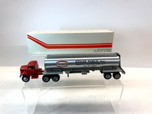 Winross Texaco Stiles tanker Clifton park NY Semi Trailer 1/64 Caja vintage 1974 - Imagen 1 de 11