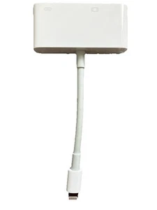 Original Apple Lightning VGA Adapter MD825ZM/A, Lightning / VGA - Bild 1 von 5