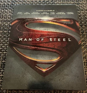 Man of Steel (Blu-ray Disc, Steelbook) DVD & Besonderheiten sehr guter Zustand - Bild 1 von 3