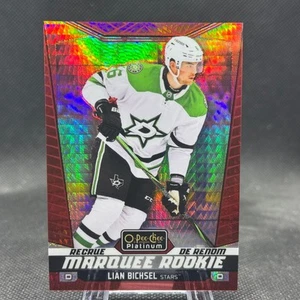 Lian Bichsel 2024-25 O-Pee-Chee Platinum Marquee Rookie Red Prism /199 #212 - Picture 1 of 2