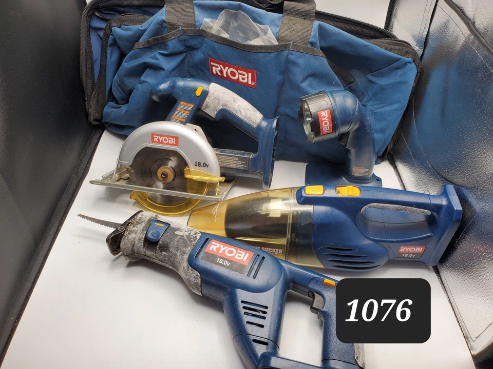 Ryobi Power Tools With Duffel - Image 1 of 1