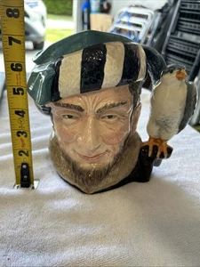 Royal Doulton Toby Mug Jug The Falconer Large 7 1/4 " 1959 D6533 Made in England - Picture 1 of 10