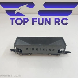 American Flyer #632 Virginian 2 Bay Die-Cast Metal Grey Hopper - Picture 1 of 5