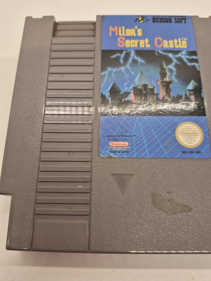 Milton's Secret Castle (NES 1988) *Cart Only* Tested, Cleaned, Works - Image 1 of 1