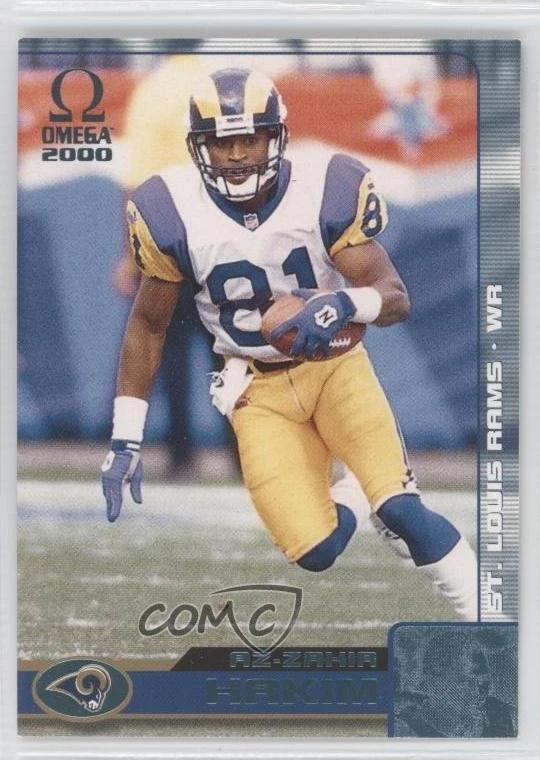 2000 Pacific Omega Platinum Blue Missing Serial Number Az-Zahir Hakim #114 - Image 1 of 2