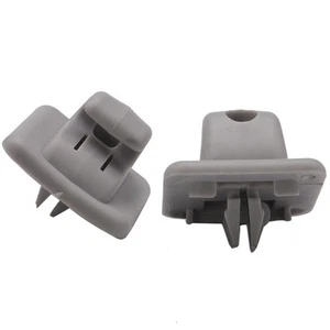 2x Clips Fixation Pare-Soleil Peugeot 107 206 307 406 Citroën C1 DS3 C5 C3 Xsara - Picture 1 of 6