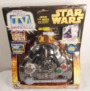 STAR WARS 2005 Jakks Pacific PLUG & PLAY TV Games DARTH VADER Controller NIB - Picture 1 of 2