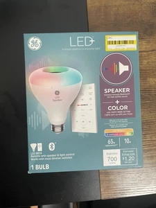 GE 65 -Watt EQ BR30 Color-changing Medium base (E-26) Dimmable Smart LED Spot Fl - Picture 1 of 3