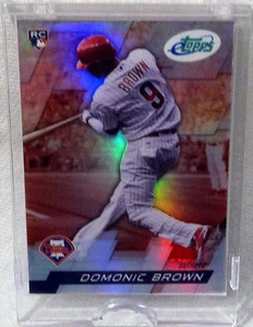 2010 ETOPPS IN HAND DOMONIC BROWN PHILADELPHIA PHILLIES ROOKIE CARD /749 - Picture 1 of 1