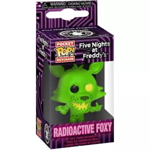 Llavero Pocket POP Five Nights at Freddys Radioactive Foxy - Imagen 1 de 2