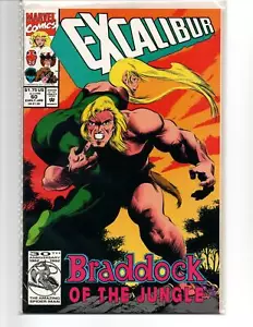 Excalibur #60 inizio gennaio 1993 fumetto Marvel Braddock della giungla - Foto 1 di 1