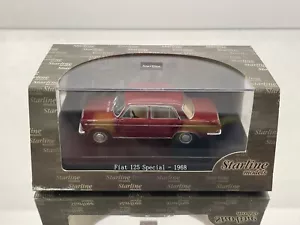 STARLINE MODELS 510738 FIAT 125 SPECIAL 1968 -RED 1:43- GOOD IN BOX - Picture 1 of 6
