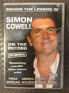 SIMON COWELL  - On The Record - 2010 DVD  DISC ONLY - Picture 1 of 2