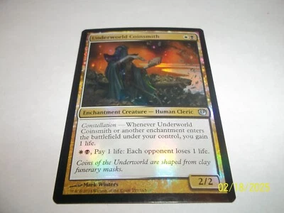 FOIL Underworld Coinsmith Foil  Journey into Nyx x1 NM/LP - Image 1 of 2
