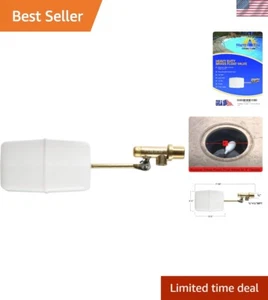 Heavy Duty Leveler Auto Fill 3/8" Water Float Valve w/ 3" Arm for Pool Pond Spa - Picture 1 of 8