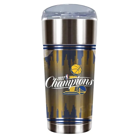 Golden State Warriors 2022 NBA Champions 24oz. Eagle Travel Tumbler Cover