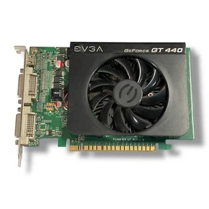 EVGA GeForce GT 440 1GB DDR3 PCI-E 2.0 01G-P3-1441-KR Graphics Card 🎮🖥️ - Picture 1 of 3