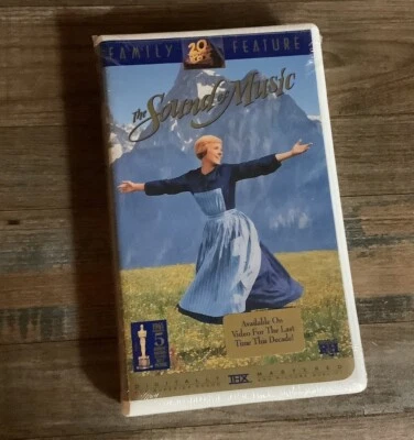 The Sound of Music VHS 1996 THX Digitally Mastered Clamshell New And Sealed - Image 1 of 2
