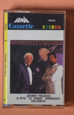 JOHNNY PACHECO & PETE EL CONDE RODRIGUEZ Salsobita Latin cassette FANIA SALSA - Image 1 of 3
