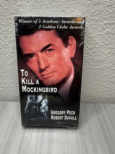 To Kill a Mockingbird VHS Gregory Peck New Sealed - Picture 1 of 5
