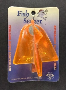 Doelcher FISH SEEKER Trolling Depth Controller Orange NEW-SEALED - Picture 1 of 2