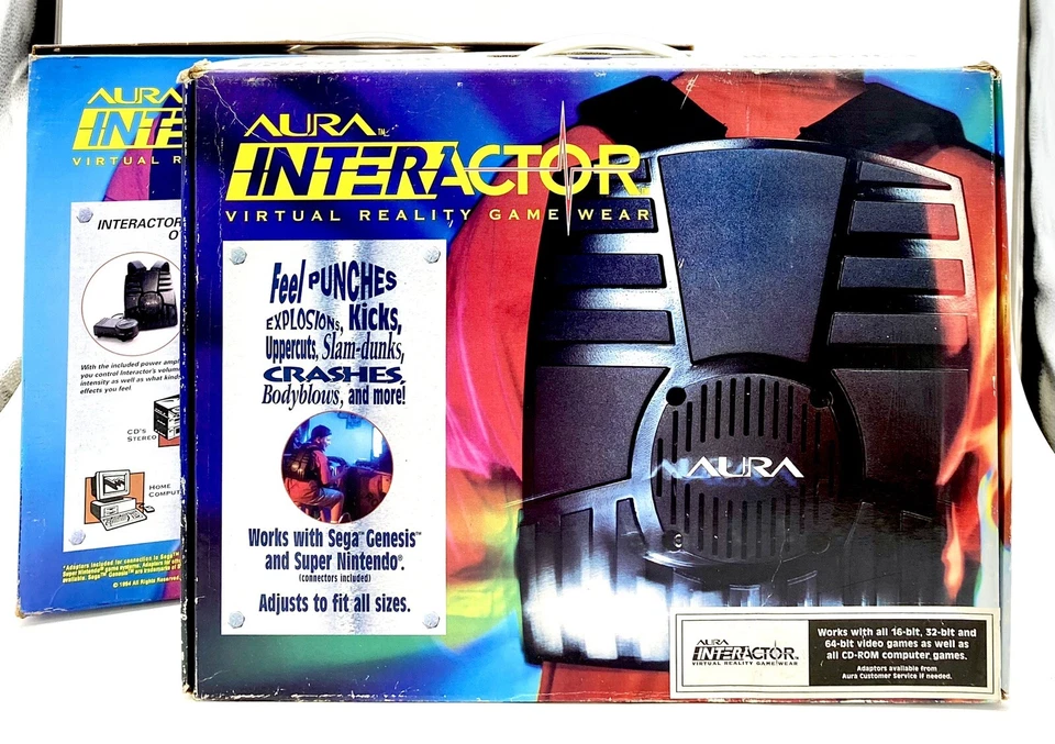 AURA Interactor Virtual Reality Game Wear - Black (9400230740)