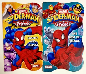Spider-Man & Friends LOYALTY AND RESPECT & THE BEST OF FRIENDS Board Books - Picture 1 of 1