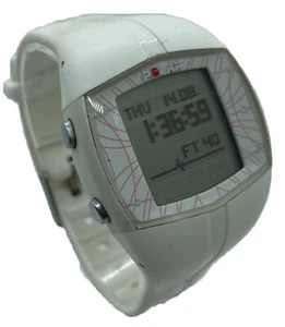 Unisex POLAR FT40 Flow Digital White Exercise Sport Watch Watch Only - New Batt. - Picture 1 of 4