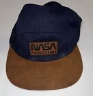 NASA+1981+INSIGNIA+HAT+ONE+SIZE+FITS+MOST+NAVY+BLUE+ADJUSTABLE