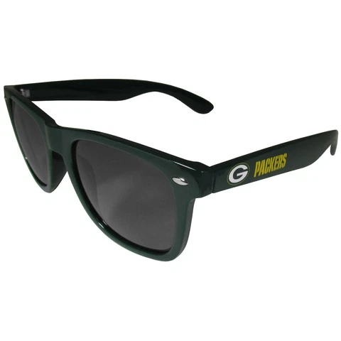 Green Bay Packers Beachfarer Sunglasses NFL Glasses Fan Max UVA/UVB, Licensed Cover