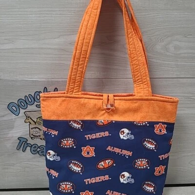 Auburn University Tigers Double Strap Purse Handbag 10x10x4 NEW NWOT - Image 1 of 4