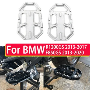 Pedales anchos cromados para motocicleta reposapiés reposapiés para BMW R1200GS F850GS 13+ - Imagen 1 de 7