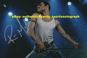 RAMI MALEK BOHEMIAN RHAPSODY FREDDIE MERCURY QUEEN SIGNED 12x18 PHOTO REPRINT RP - Picture 1 of 1