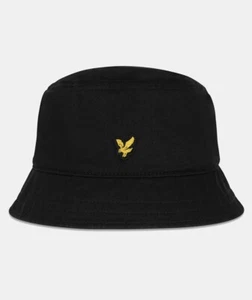 LYLE & SCOTT BUCKET HAT JET BLACK, NEW! MOD-CASUAL-ULTRAS - Foto 1 di 1