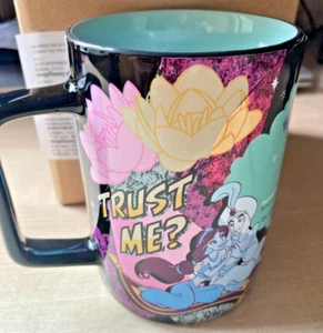 New Disney Store Aladdin Heat Changing Mug - Jasmine & Aladdin - 397ml H11.5cm - Foto 1 di 10