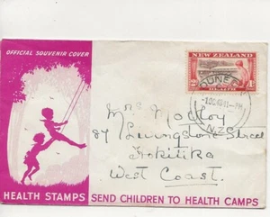 New Zealand Comm/FDC - Health Stamps - Dunedin - 1948 (071) - Picture 1 of 1