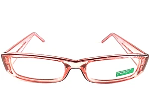 Nuevo marco de anteojos para mujer UNITED COLORS OF BENETTON BE 102 04 rosa 53 mm - Imagen 1 de 6